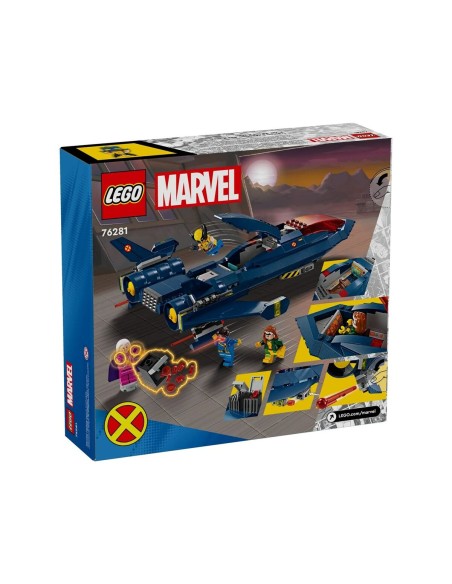 Construction set Lego MARVEL 76281 X-MEN X-JET Multicolour 359 Pieces