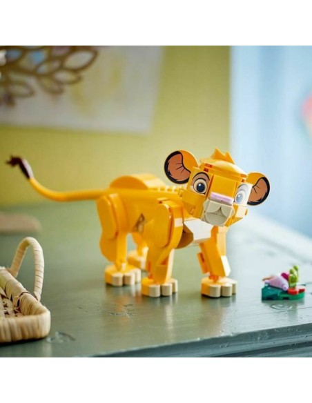 Construction set Lego Disney 43243 The Lion King - Simba Multicolour 222 Pieces
