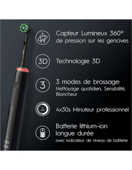 Electric Toothbrush Braun Black