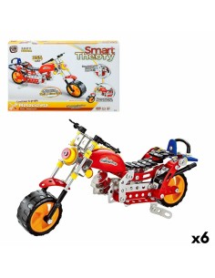 Construction set Colorbaby Smart Theory 255 Pieces Motorbike (6 Units)