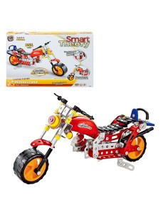 Construction set Colorbaby Smart Theory 255 Pieces Motorbike (6 Units) 2