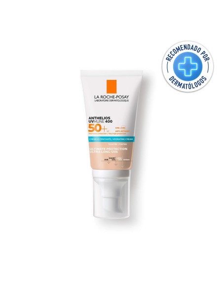 Sun Protection with Colour La Roche Posay Anthelios Uvmune 50 ml White Spf 50 Cream Hydrating Cream with Colour