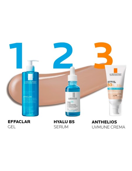 Sun Protection with Colour La Roche Posay Anthelios Uvmune 50 ml White Spf 50 Cream Hydrating Cream with Colour