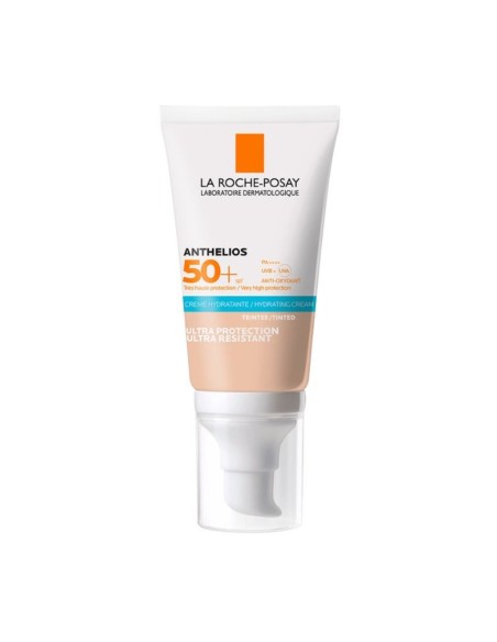 Sun Protection with Colour La Roche Posay Anthelios Uvmune 50 ml White Spf 50 Cream Hydrating Cream with Colour