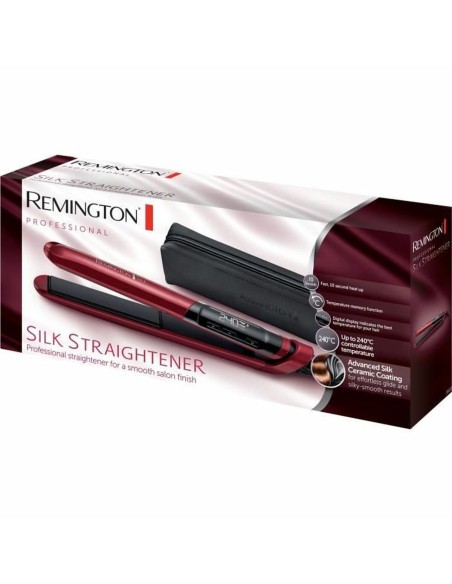 Hair Straightener Remington Black Red