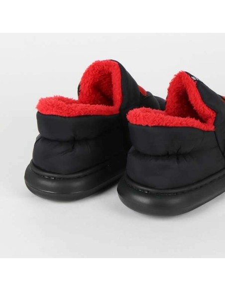 House Slippers Superman Black
