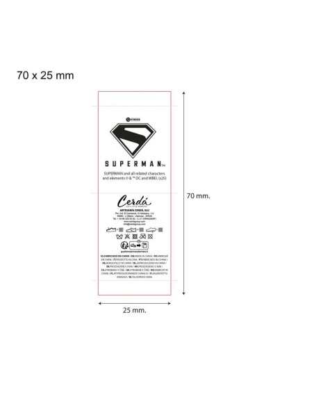 House Slippers Superman Black