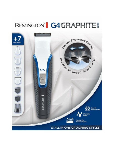 Beard Trimmer Remington BARBER G4 GRAPHITE KIT MULTIFUNC PG4000