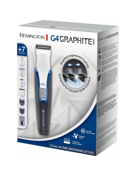 Beard Trimmer Remington BARBER G4 GRAPHITE KIT MULTIFUNC PG4000