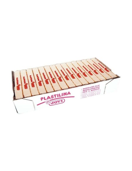 Modelling clay Jovi White 150 g 15 Pieces (4 Units)