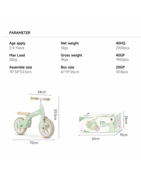 Children's Bike Ociotrends Mingt 10"
