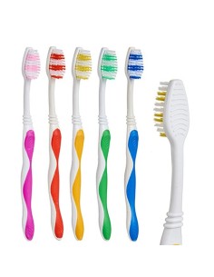 Toothbrush Berilo 29100288 Yellow Blue Red Green (12 Units) 2