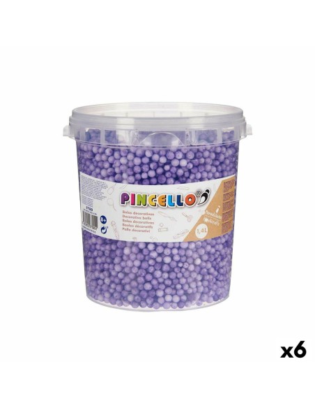 Materials for Handicrafts Pincello POLIESPAN-LI 13,5 x 14 x 14,5 cm Balls 6 Units