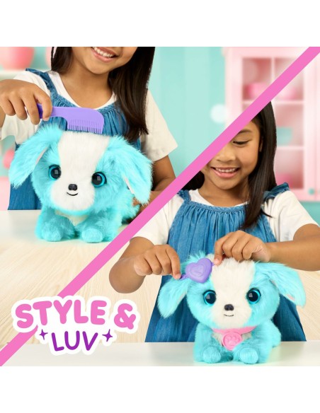 Fluffy toy Moose Toys Blue Plastic