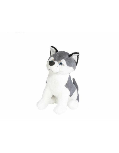 Fluffy toy Artesanía Beatriz Husky  Dog 45 cm Plastic