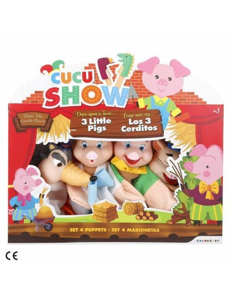 Soft Puppets 3 Little Pigs