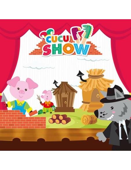 Soft Puppets 3 Little Pigs
