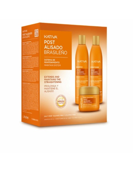 Shampoo and Conditioner Kativa KERATIN EXPRESS 3 Pieces