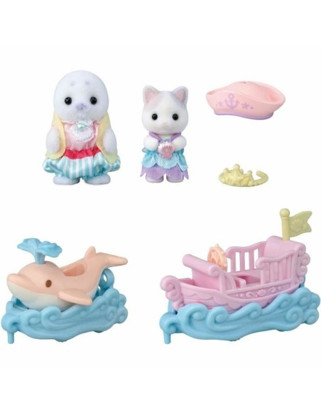 Playset Sylvanian Families Amusement Park Ride - Ride the Waves Multicolour