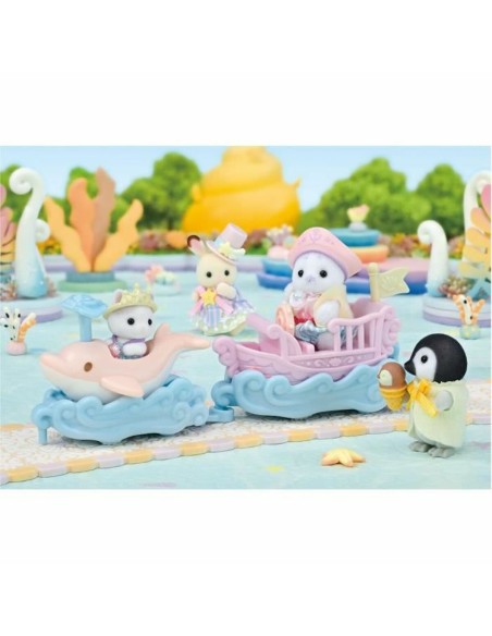 Playset Sylvanian Families Amusement Park Ride - Ride the Waves Multicolour