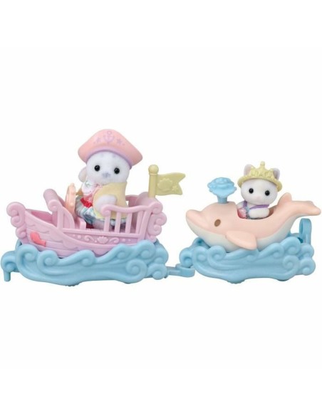 Playset Sylvanian Families Amusement Park Ride - Ride the Waves Multicolour