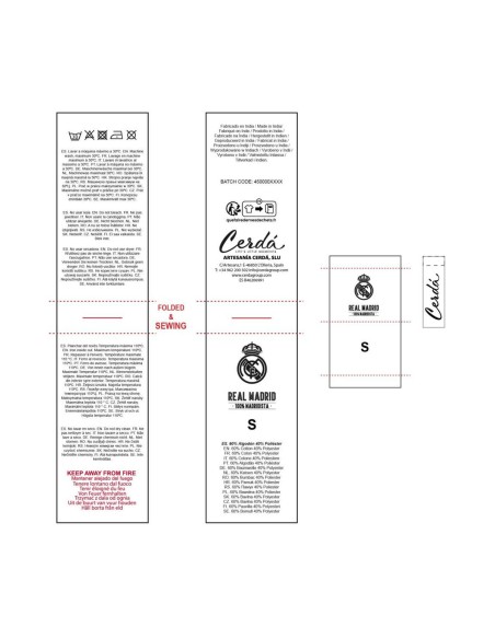Children's Pyjama Real Madrid C.F. White