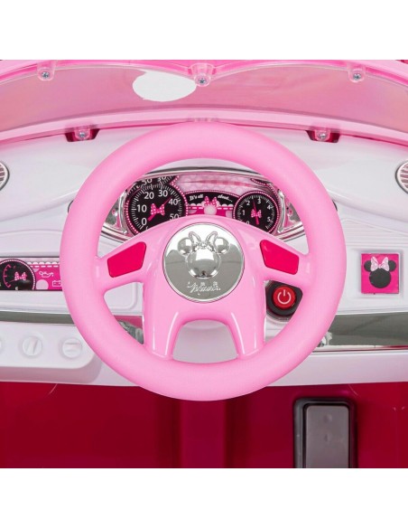Children's Electric Car Huffy 17315W White Black Pink