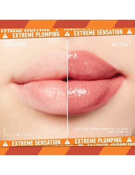 Lip-gloss NYX Duck Plump Nude swings 6,8 ml