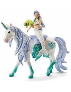 Figure Schleich 42509 Mermaid on sea unicorn Unicorn 4 Pieces