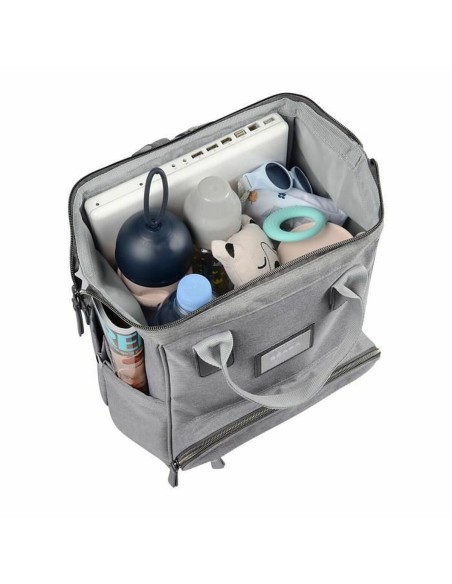 Diaper Changing Bag Béaba Wellington Grey