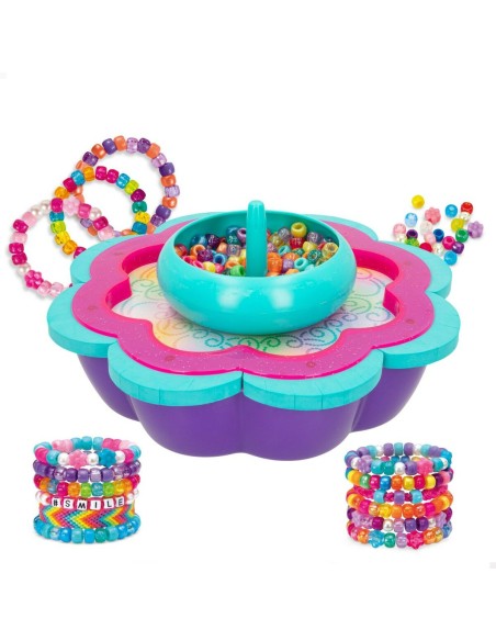 Bracelet Making Kit Cra-Z-Art Shimmer 'n' Sparkle Plastic 22,5 x 6,5 x 22,5 cm 2-in-1 (2 Units)
