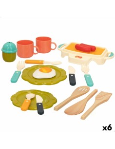 Toy kitchen Colorbaby My Home 17 Pieces 19,5 x 3 x 11 cm