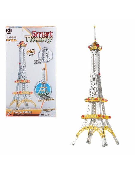 Construction set Colorbaby Tour Eiffel 447 Pieces (4 Units)