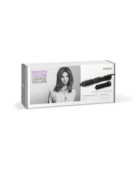 Styling Brush AS82E Babyliss Shape & Smooth Electric 1 Piece (2 Units) (1 Unit) 800W (3 pcs)