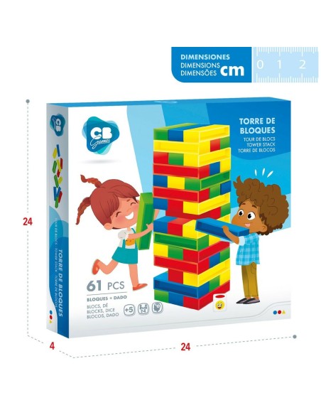 Building Blocks CB Games 61 Pieces