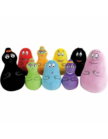 Fluffy toy Jemini Multicolour Plush animals (9 Pieces) (9Units)