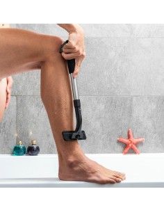 Body Shaver with Extendable Aluminum Handle Extaver InnovaGoods 2