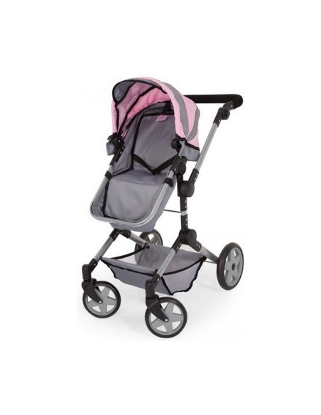 Doll Stroller Reig Pram Neo Pro Grey 57 cm