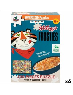 Puzzle Colorbaby Kellogg's Frosties 300 Pieces 6 Units 60 x 45 x 0,1 cm