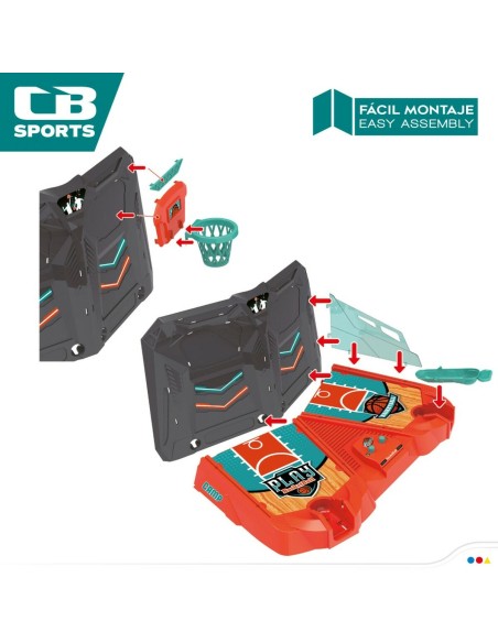 Aiming game Colorbaby Basketball 48 x 27 x 36 cm (2 Units)