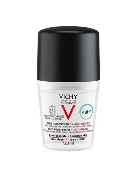 Roll-On Deodorant Vichy Homme 48 hours Antiperspirant 50 ml