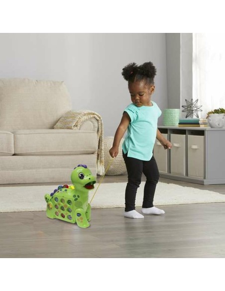 Interactive Toy Vtech 35 x 13,3 x 33 cm Green Dinosaur Interactive Toy Drawing Magnetic Apple