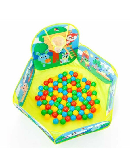 Ball Pool Moltó Basket 25 Balls 76 x 100 x 110 cm
