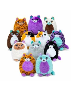 Fluffy toy Bizak Mimimiau  Cat 24 cm (1 Unit)