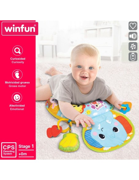 Musical Toy Winfun 32 x 8,5 x 42 cm (2 Units) Cushion Rattle