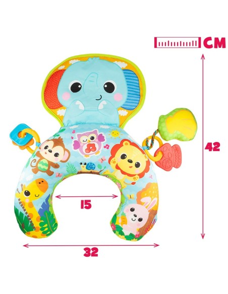 Musical Toy Winfun 32 x 8,5 x 42 cm (2 Units) Cushion Rattle