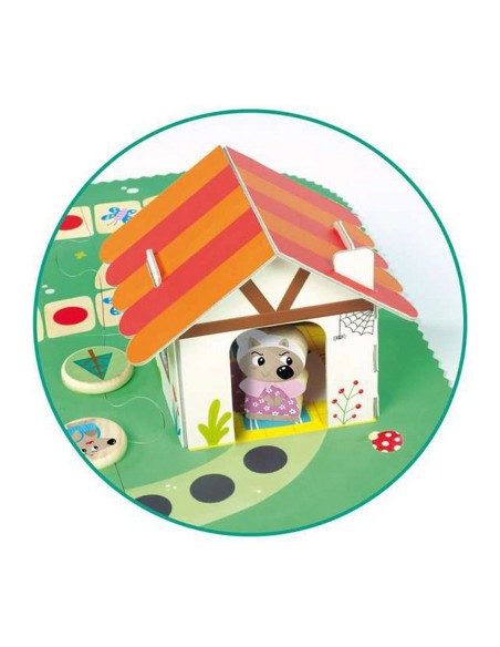 Educational Game Goula Little Red Ridding Hood 9 Pieces