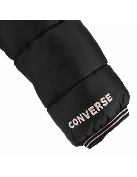 Children's Jacket Converse Solid Mdwt Puffer Black