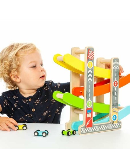 Wooden Track with Ramps for Car Moltó