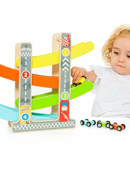 Wooden Track with Ramps for Car Moltó